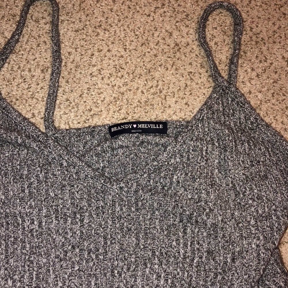Grey Brandy Melville Tank